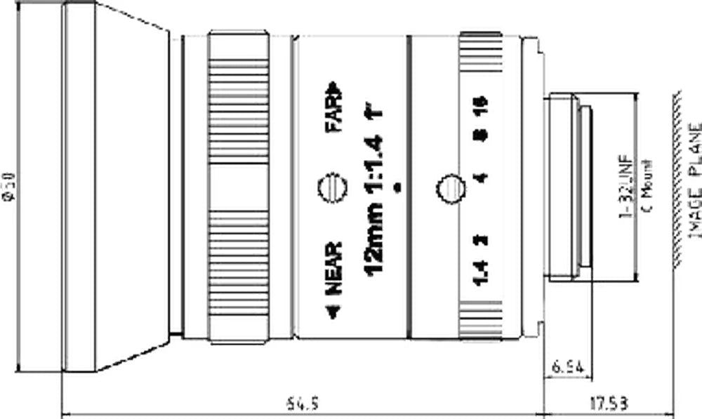 LS-FFL-0603 dimensions (mm)