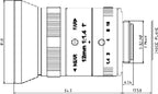LS-FFL-0603 dimensions (mm)