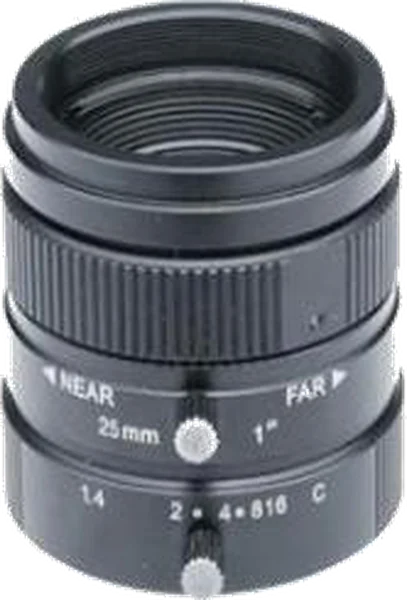 25 mm, 1", 5 MP, C-mount Machine Vision Lens (LS-FFL-0617)