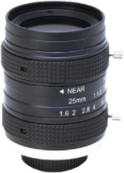 25 mm, 1", 5 MP, C-mount Machine Vision Lens, -0.025x (LS-FFL-0620)