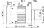 LS-FFL-0624 dimensions (mm)