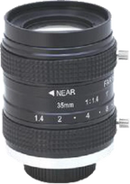 35 mm, 1", 5 MP, C-mount Machine Vision Lens, -0.09x (LS-FFL-0625)