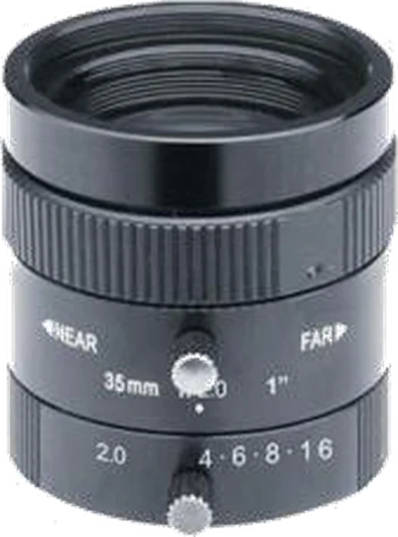 35 mm, 1", 5 MP, C-mount Machine Vision Lens (LS-FFL-0626)