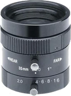 35 mm, 1", 5 MP, C-mount Machine Vision Lens (LS-FFL-0626)