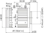 LS-FFL-0633 dimensions (mm)