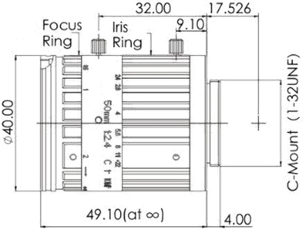 LS-FFL-0633 dimensions (mm)