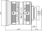 LS-FFL-0644 dimensions (mm)