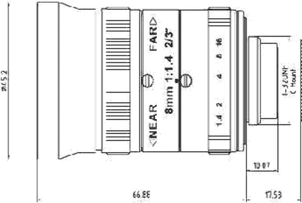 LS-FFL-0646 dimensions (mm)