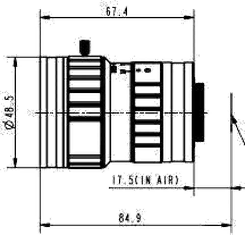 LS-FFL-0654 dimensions (mm)