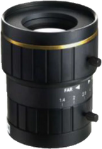 12 mm, 2/3", 8 MP, C-mount Machine Vision Lens, F1.4 Manual Iris (LS-FFL-0654)