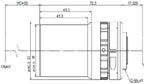 LS-FFL-0428 dimensions (mm)
