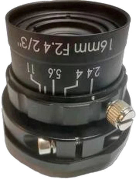 16 mm, 2/3", 8 MP, C-mount Anti-Vibration Machine Vision Lens (LS-FFL-0437)