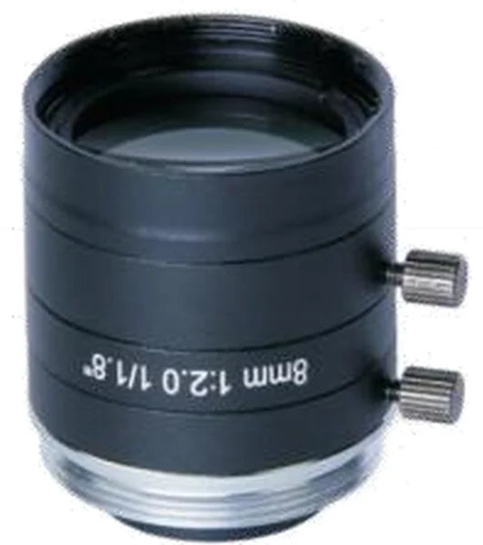 8 mm, 1/1.8", 5 MP, C-mount Machine Vision Lens, 5.0 Megapixel (LS-FFL-0525)
