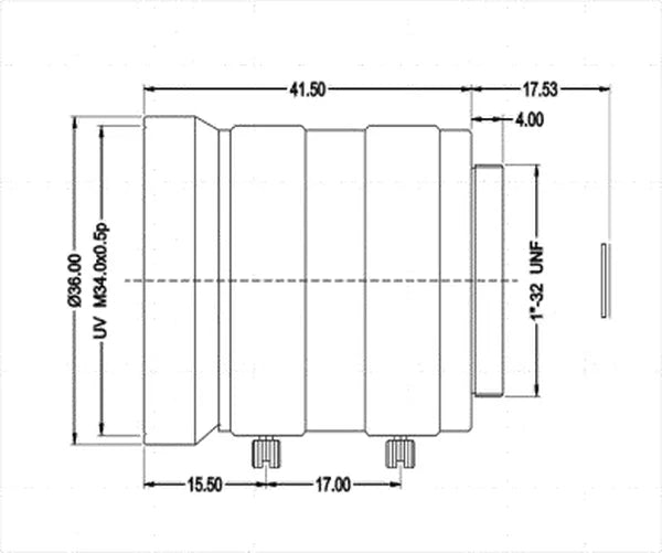 LS-FFL-0648 dimensions (mm)