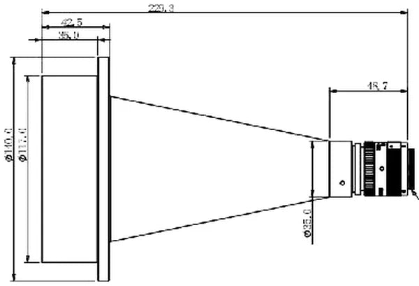 LS-PCL-0002 dimensions (mm)