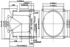 LS-MBL-0168 dimensions (mm)