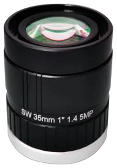 35 mm, 1", 5 MP, C-mount SWIR lens
