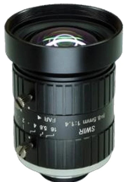 8 mm, 2/3", 5 MP, C-mount SWIR Lens, 5 Megapixel (LS-SWL-0202)