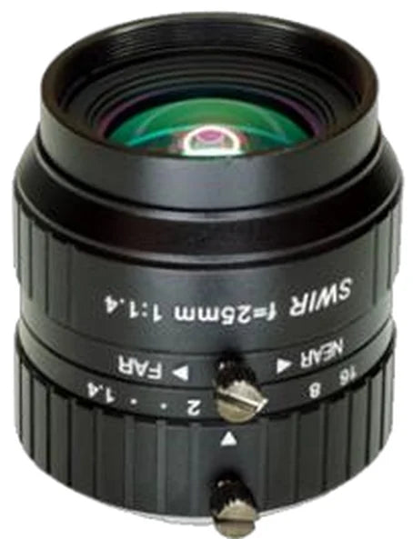 25 mm, 2/3", 5 MP, C-mount SWIR Lens (LS-SWL-0207)