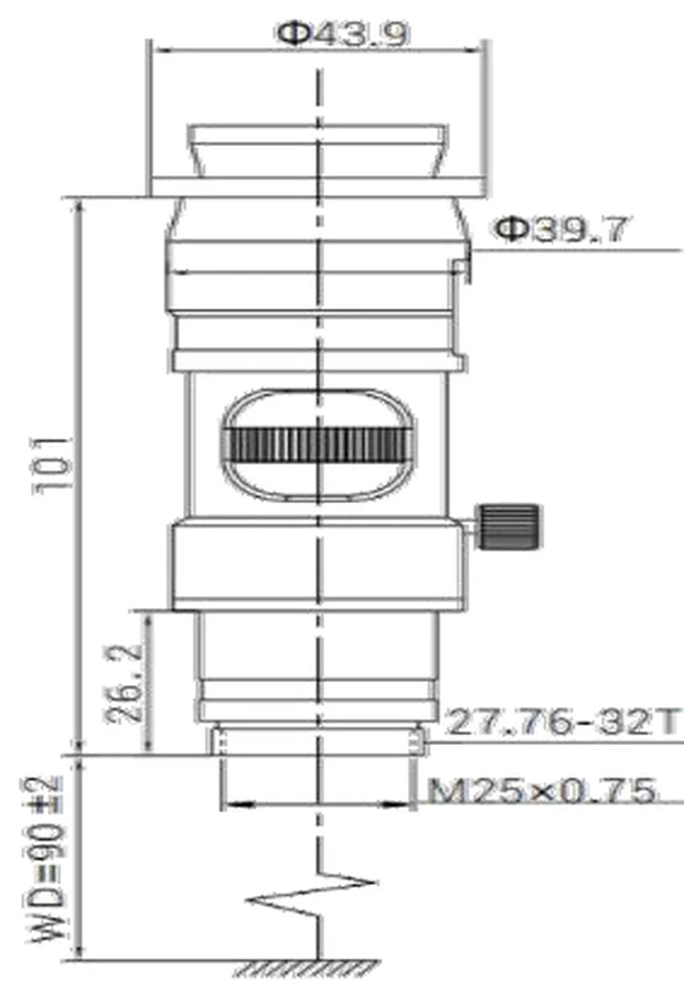 LS-TCL-0854 dimensions (mm)