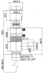 LS-TCL-0855 dimensions (mm)