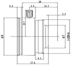 LS-CTV-0019 dimensions (mm)