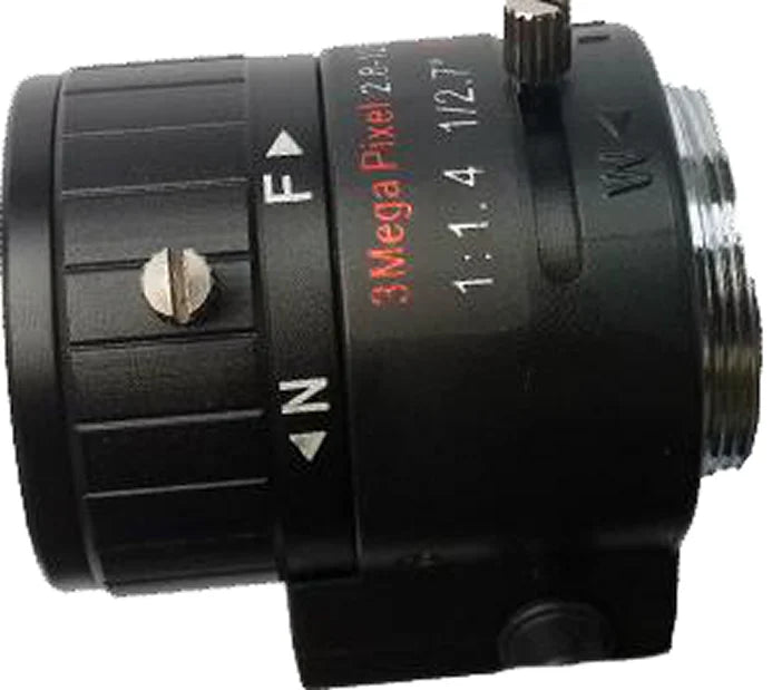 2.8-12 mm, 1/2.7", 3 MP, CS-mount Varifocal CCTV Lens, F1.4 DC Iris (LS-CTV-0118)