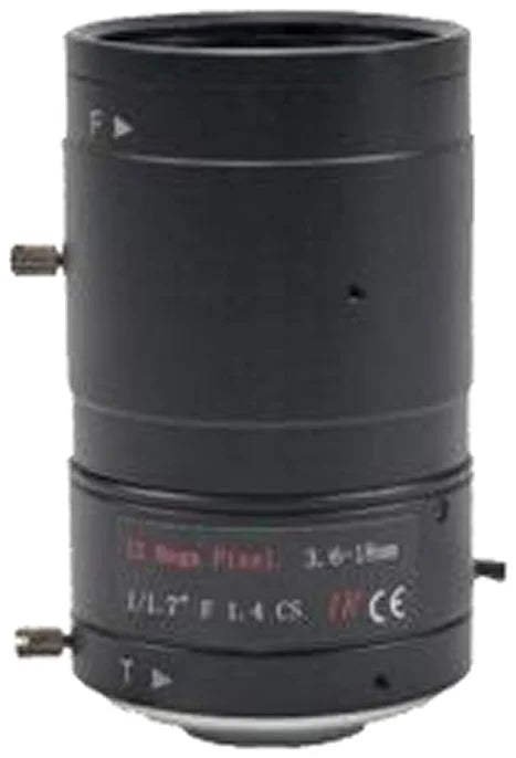 3.6-18 mm, 1/1.7", 12 MP, CS-mount Varifocal CCTV Lens (LS-CTV-0126)