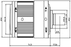 LS-CTV-0128 dimensions (mm)