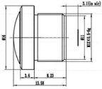 LS-CTV-0027 dimensions (mm)