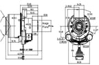LS-CTV-0063 dimensions (mm)