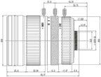 LS-CTV-0088 dimensions (mm)