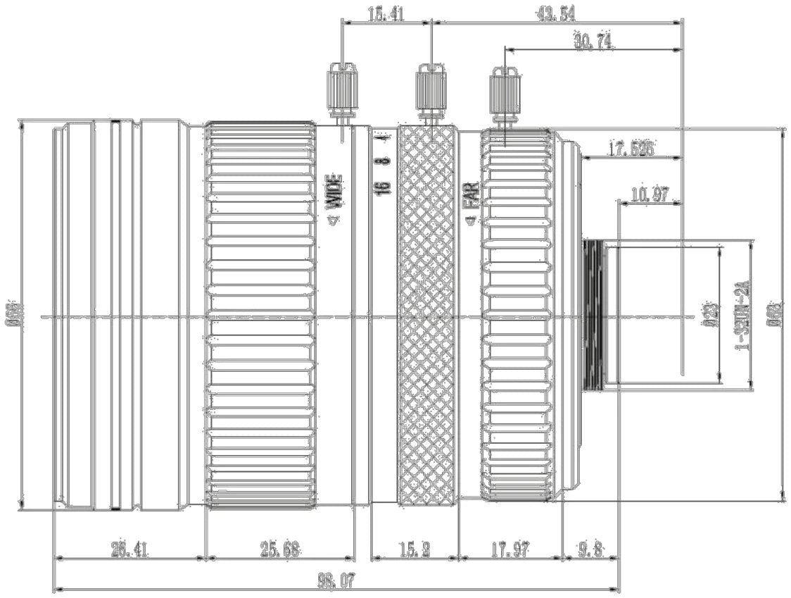 LS-CTV-0088 dimensions (mm)