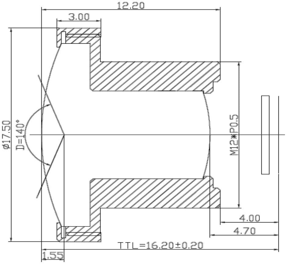 LS-MBL-0101 dimensions (mm)