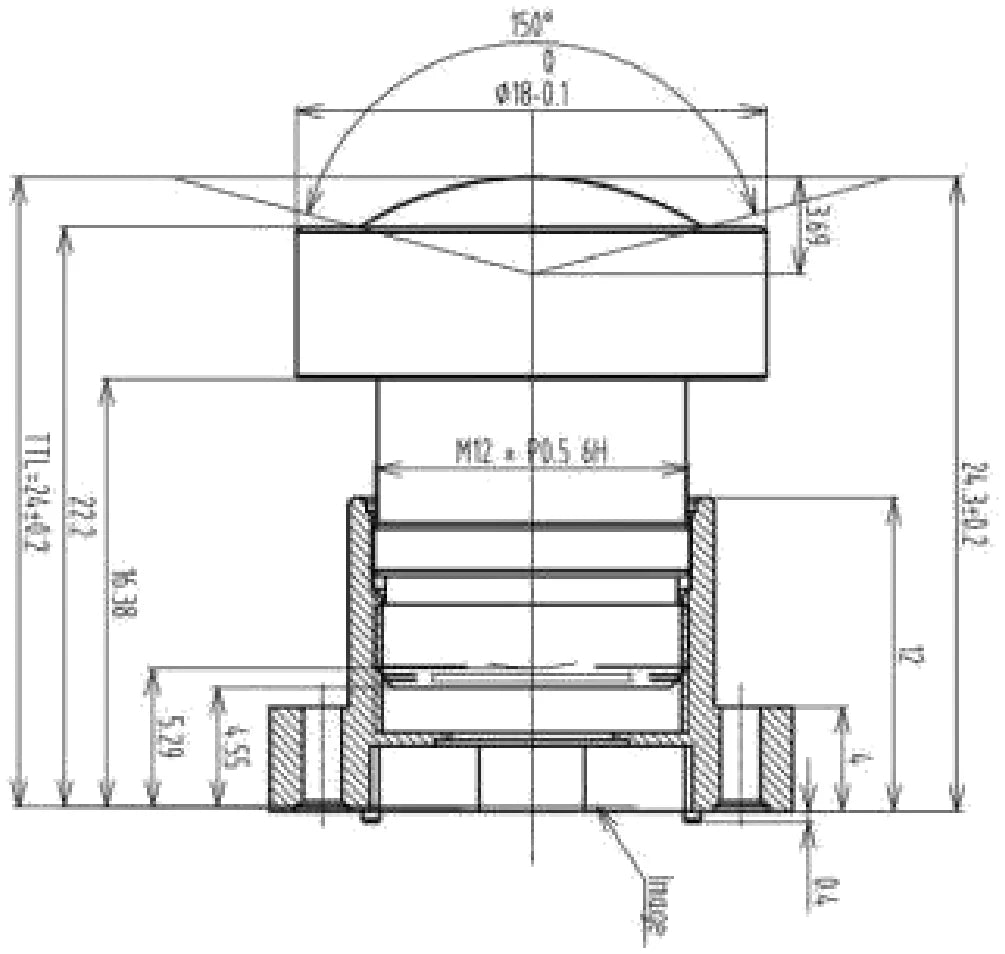 LS-MBL-0108 dimensions (mm)