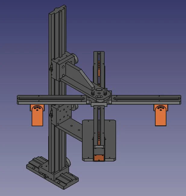 4-camera station camera stand module (LS-MNT-0140)