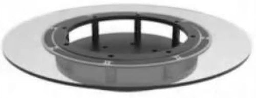 Glass / aluminum rotary inspection table parts (LS-MNT-0152, DD motor) (LS-MNT-0152)