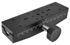 Long-travel manual X stage, 90 / 140 mm long (LS-MNT-0203)