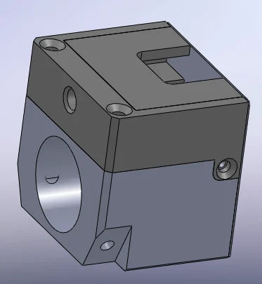 Turning and viewing prisms for telecentric lenses, for SWL, 30 mm optical path (LS-LXR-0138+GY)