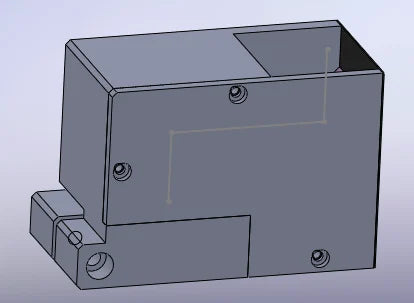 Turning and viewing prisms for telecentric lenses, 66 mm optical path (LS-LXR-0156)