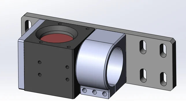 Turning and viewing prisms for telecentric lenses, upper 23.4 mm optical path (LS-LXR-0163)