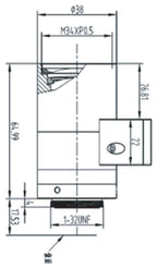 LS-FFL-1416 dimensions (mm)