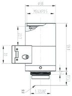 LS-FFL-1417 dimensions (mm)