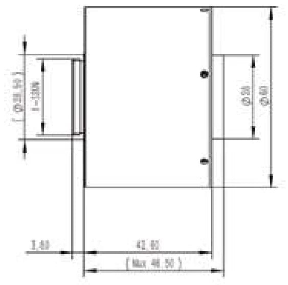 LS-FFL-1509 dimensions (mm)
