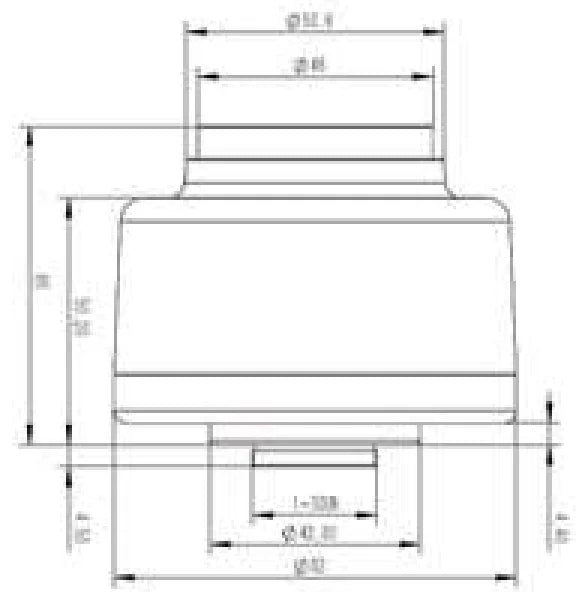 LS-FFL-1510 dimensions (mm)