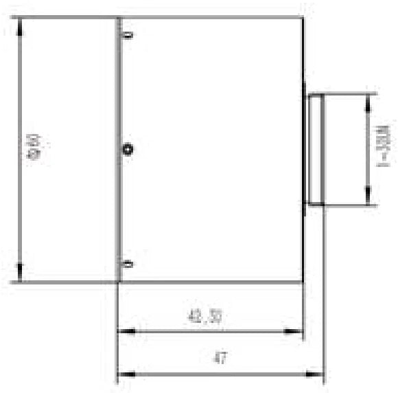 LS-FFL-1511 dimensions (mm)