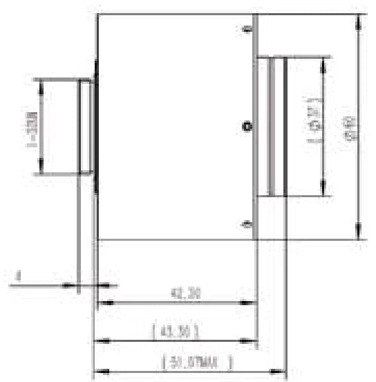LS-FFL-1512 dimensions (mm)