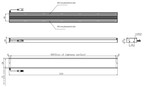 LS-BAR-0454 dimensions (mm)