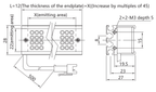 LS-BAR-0511 dimensions (mm)