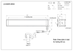 LS-BAR-0654 dimensions (mm)